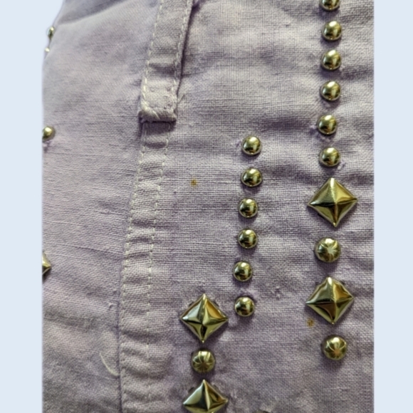 SOLD - Lavender Western Midi Skirt VTG S - Picture 9 of 9